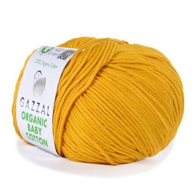 GAZZAL ORGANIC BABY COTTON  447 - 100% Хлопок 50 г/115 м
